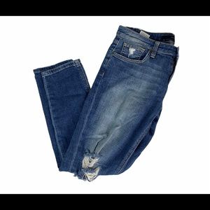 Joe’s Jeans Medium Low Rise Distressed Jeans 27 4